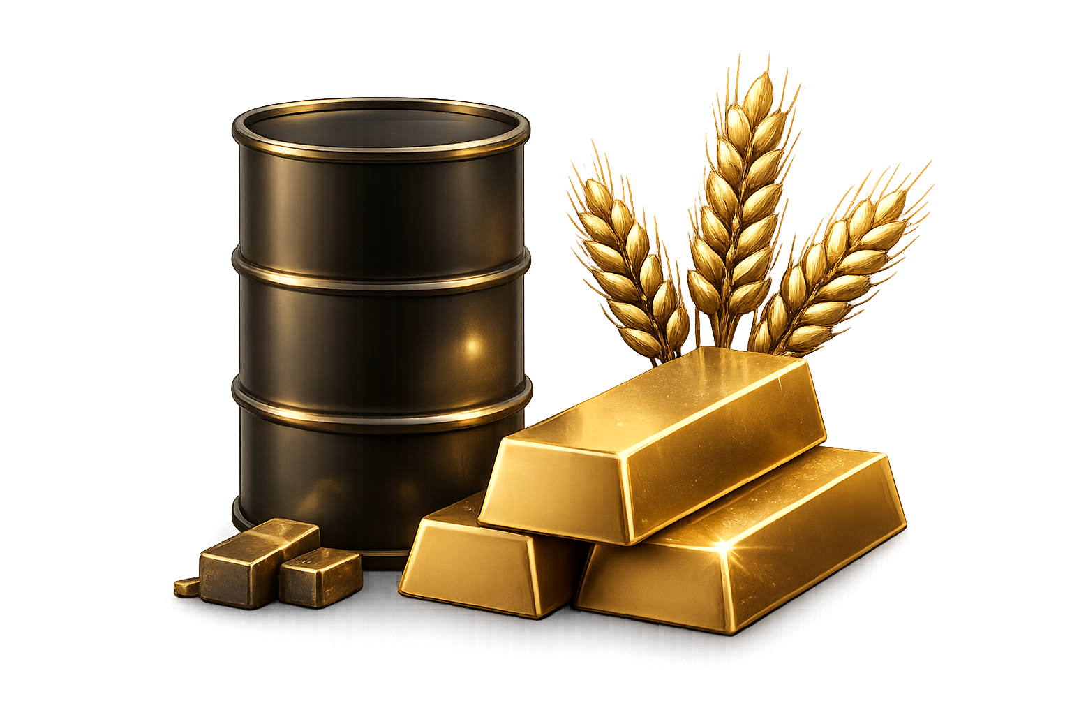 Agricultural markets market illustration