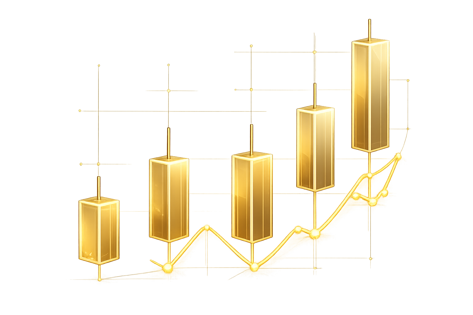 Global equities market illustration